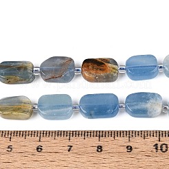 Natural Blue Calcite Beads Strands&nbsp;G-T138-26A-13