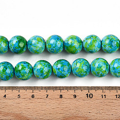 Synthetic Turquoise Beads Strands&nbsp;TURQ-T004-08A-06