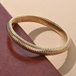 Electrophoresis Iron Bangles for Women&nbsp;BJEW-M057-08G