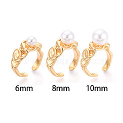 Brass Cup Peg Ring Settings&nbsp;KK-N274-05G