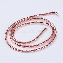 Electroplate Non-magnetic Synthetic Hematite Beads Strands&nbsp;G-F553-03A-RG