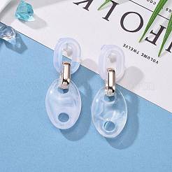 (Jewelry Parties Factory Sale)Imitation Gemstone Style Acrylic Dangle Stud Earrings&nbsp;EJEW-JE04344