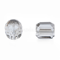 透明ガラスビーズ  多面カット  混合図形  ミックスカラー  7~10x7~10x5~9.5mm  穴：1~1.5mm&nbsp;EGLA-N002-49