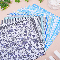 28Pcs 14 Styles Cotton Fabric&nbsp;DIY-TA0014-80B