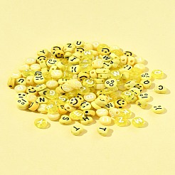 200Pcs Opaque Acrylic Beads&nbsp;MACR-FS0001-87