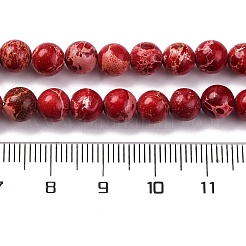Dyed Natural Regalite/Imperial Jasper/Sea Sediment Jasper Beads Strands&nbsp;G-B124-C02-12