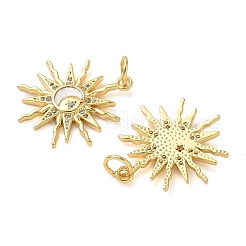 Natural White Shell Pendants&nbsp;KK-D502-20G