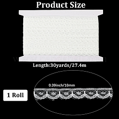 Polyester Lace Triming Ribbons&nbsp;OCOR-WH20050-028F