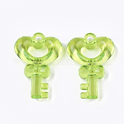 Transparent Acrylic Pendants&nbsp;TACR-S133-059B
