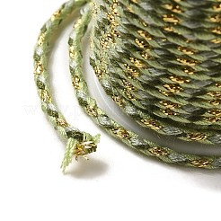4-Ply Polycotton Cord with Metallic Thread&nbsp;OCOR-Z003-D101