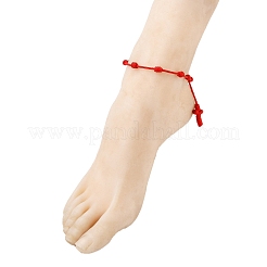 Adjustable Nylon Thread Braided Anklets&nbsp;AJEW-AN00313