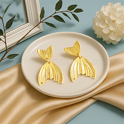 4 Pairs  Alloy Dangle Stud Earrings&nbsp;EJEW-HY0001-55