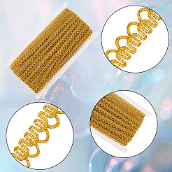 Ethnic Style Polyester Lace Ribbons&nbsp;OCOR-WH0020-18A