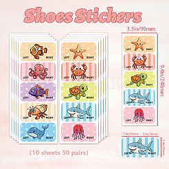 Waterproof Paper Sticker&nbsp;DIY-WH0641-005