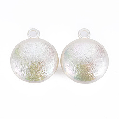 Electroplated ABS Plastic Imitation Pearl Pendants&nbsp;LS-KY-T023-005