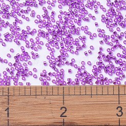 MIYUKIデリカビーズ  シリンダー  日本製シードビーズ  11/0  （db1345)染め銀裏地マゼンタ  1.3x1.6mm  穴：0.8mm  約2000個/10g&nbsp;X-SEED-J020-DB1345