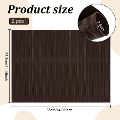 Synthetic Rubber Self Adhesive No Slip Shoe Sole Grips&nbsp;DIY-WH0622-732C