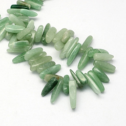 Natural Green Aventurine Stone Bead Strands&nbsp;G-R223-07