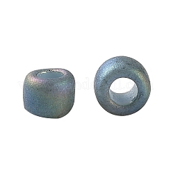 トーホー 15/0ラウンドビーズ  日本製シードビーズ  （2635f）半釉レインボーブルーターコイズ  1.5mm  穴：0.7mm  約3000PCS /ボトル  10 G /ボトル&nbsp;SEED-JPTR15-2635F