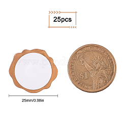 粘着ワックスシーリングステッカー  封筒シール用  アルファベット  文字.a  25mm&nbsp;DIY-CP0002-86A