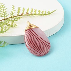 Natural Agate Pendants&nbsp;PALLOY-JF00778
