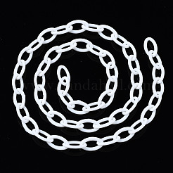 Handmade Opaque Acrylic Cable Chains&nbsp;KY-N014-001O