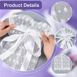 Lace Oversleeves for Bride&nbsp;AJEW-WH20018-121B