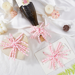 8Pcs Cloth Curly Bowknot&nbsp;AJEW-SP0001-49C
