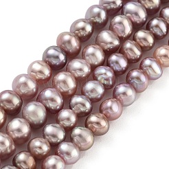 Natural Cultured Freshwater Pearl Beads Strands&nbsp;PEAR-C003-10G