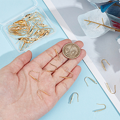 50Pcs 316 Stainless Steel Earring Hooks&nbsp;STAS-UN0058-85