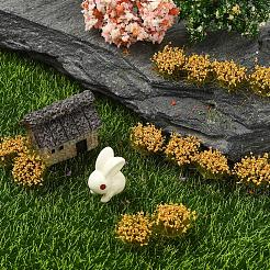 ナイロンミニ草の房  人工芝モデル  DIYサンドテーブル素材用  ダークチソウ  11~19mm&nbsp;AJEW-WH20120-09C