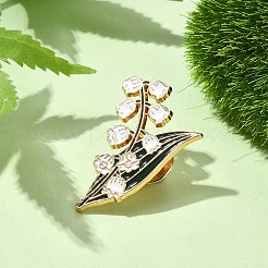 Rose Enamel Pins&nbsp;JEWB-P045-02C-G