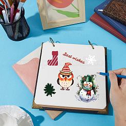 PVC Plastic Clear Stamps&nbsp;DIY-WH20037-007