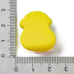 不透明樹脂デコデンカボション  フルーツキャラクター  梨  26x21.5x10mm&nbsp;RESI-C045-05D