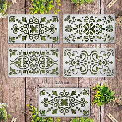 4Pcs 4 Style Stainless Steel Cutting Dies Stencils&nbsp;DIY-BC0003-54