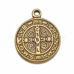 Tibetan Style Alloy Pendants&nbsp;TIBEB-A9489-AG-LF