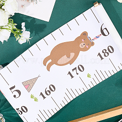 Wood with Cloth Children's Height Wall Decorations&nbsp;AJEW-WH20006-274B