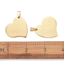 304 Stainless Steel Pendants&nbsp;STAS-I140-11G