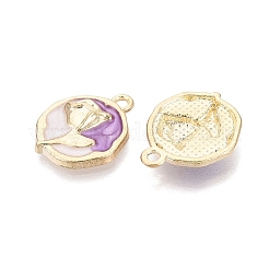 Alloy Enamel Pendants&nbsp;ENAM-SZC0004-02KCG