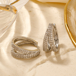 Brass Hoop Earrings&nbsp;FI3307