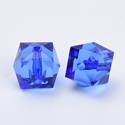 Transparent Acrylic Beads&nbsp;X-TACR-Q259-8mm-V44