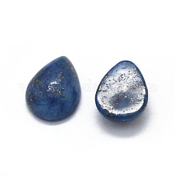 天然石ラピスラズリカボション  ティアドロップ  8x6x3mm&nbsp;X-G-O175-22-08