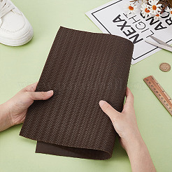 ゴム製滑り止め靴パッド  靴修理用品  長方形  ココナッツブラウン  380x280x3mm&nbsp;FIND-WH0148-754B-02