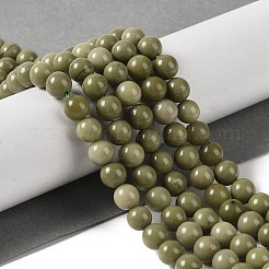 天然アラシャン瑪瑙ビーズ連売り  ラウンド  6mm  穴：1mm  約61~67個/連  15.16''（38.5センチメートル）&nbsp;G-P530-B05-02