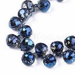 Transparent Glass Beads Strands&nbsp;GLAA-T006-13A