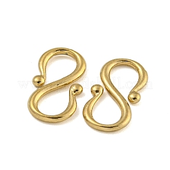 Ion Plating(IP) 304 Stainless Steel S-Hook Clasps&nbsp;STAS-U007-20B-G