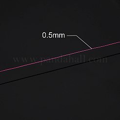 ジュエリー製作用丸銅線  パープル  24ゲージ  0.5mm  約30m /ロール&nbsp;CWIR-BC0009-0.5mm-11