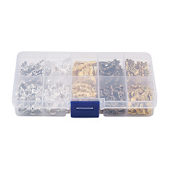 1 Box 200Pcs 10 Styles Wing/Butterfly Tibetan Style Alloy Beads&nbsp;TIBEB-TA0001-25