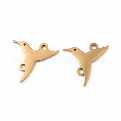 201 Stainless Steel Connector Charms&nbsp;STAS-K251-086G