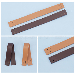 2 Pairs 2 Colors Leather Trim Bag Handles&nbsp;FIND-CA0002-02
